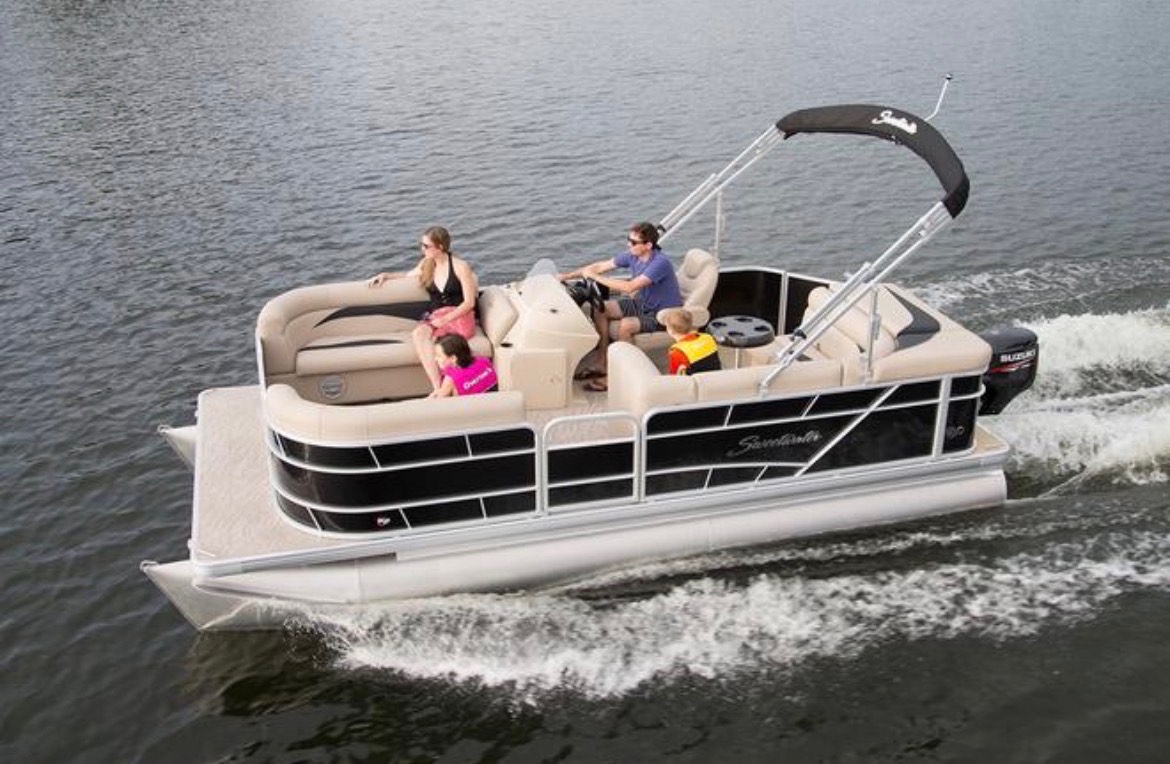 Pontoon Tour pontoon boat tour on Lake Okeechobee